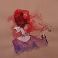 Hamlet's Mom, original painting by Mahshad Hojati