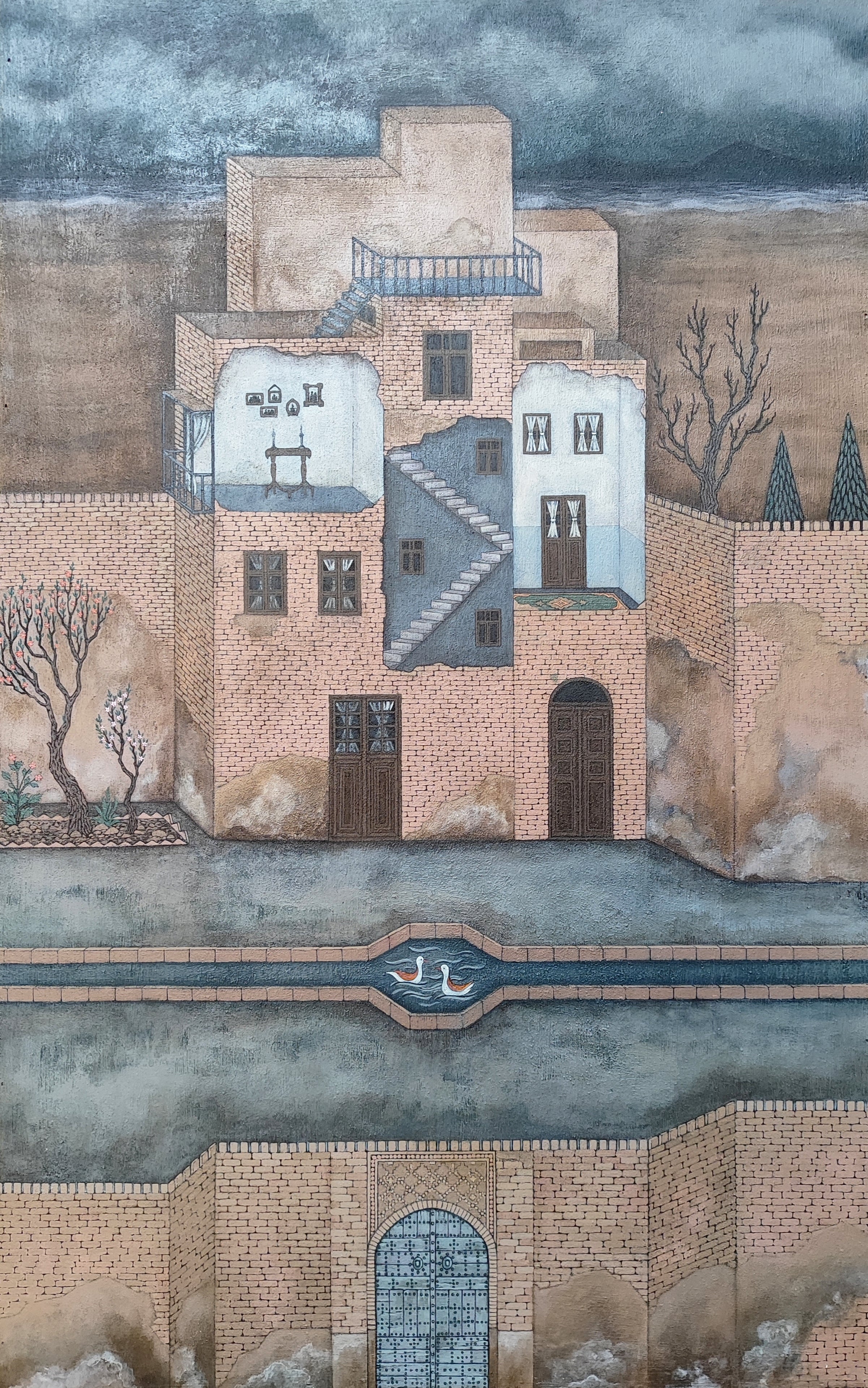 "The Summer House" Framed Poster