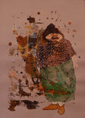 Mother Courage, original painting by Mahshad Hojati