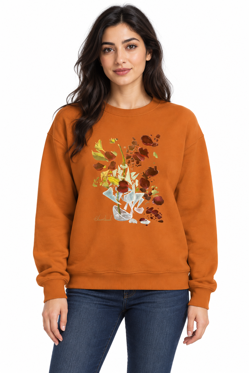 “A Fracture of a Momentum” Unisex Sweatshirt