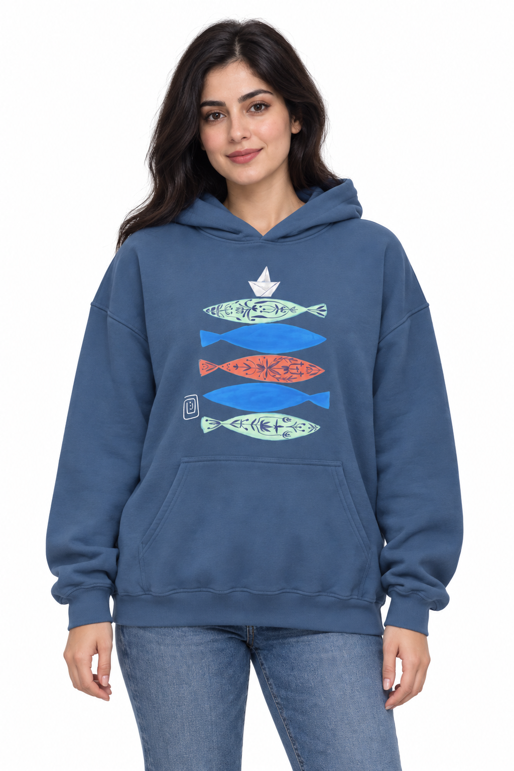 “Paper Boat” Unisex Hoodie