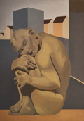 "Alienation 1" Painting