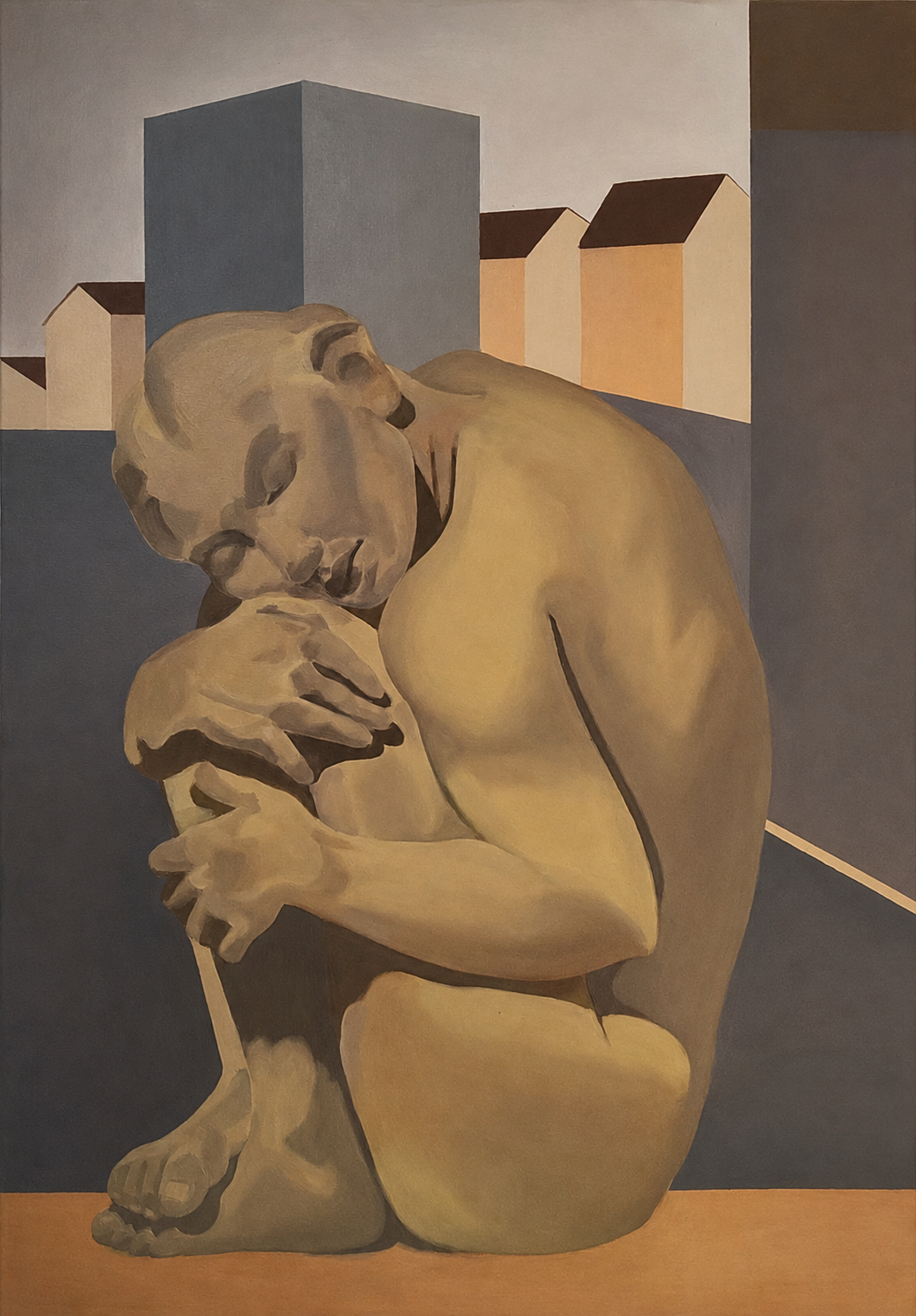 "Alienation 1" Painting