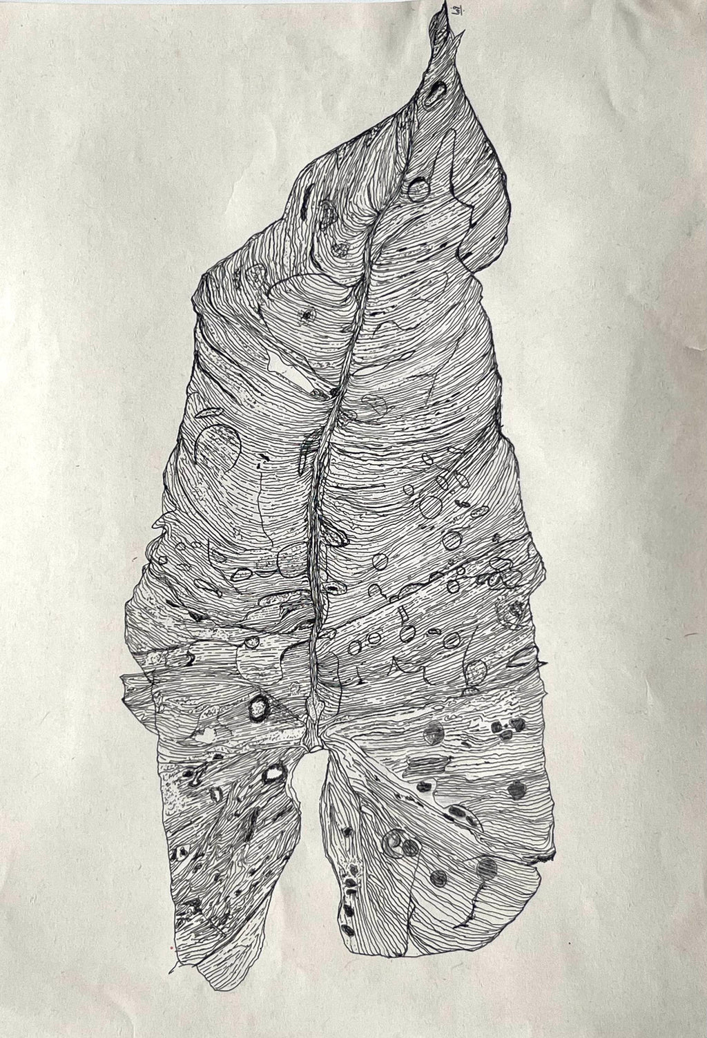 "Memory of a Leaf" Crop Top