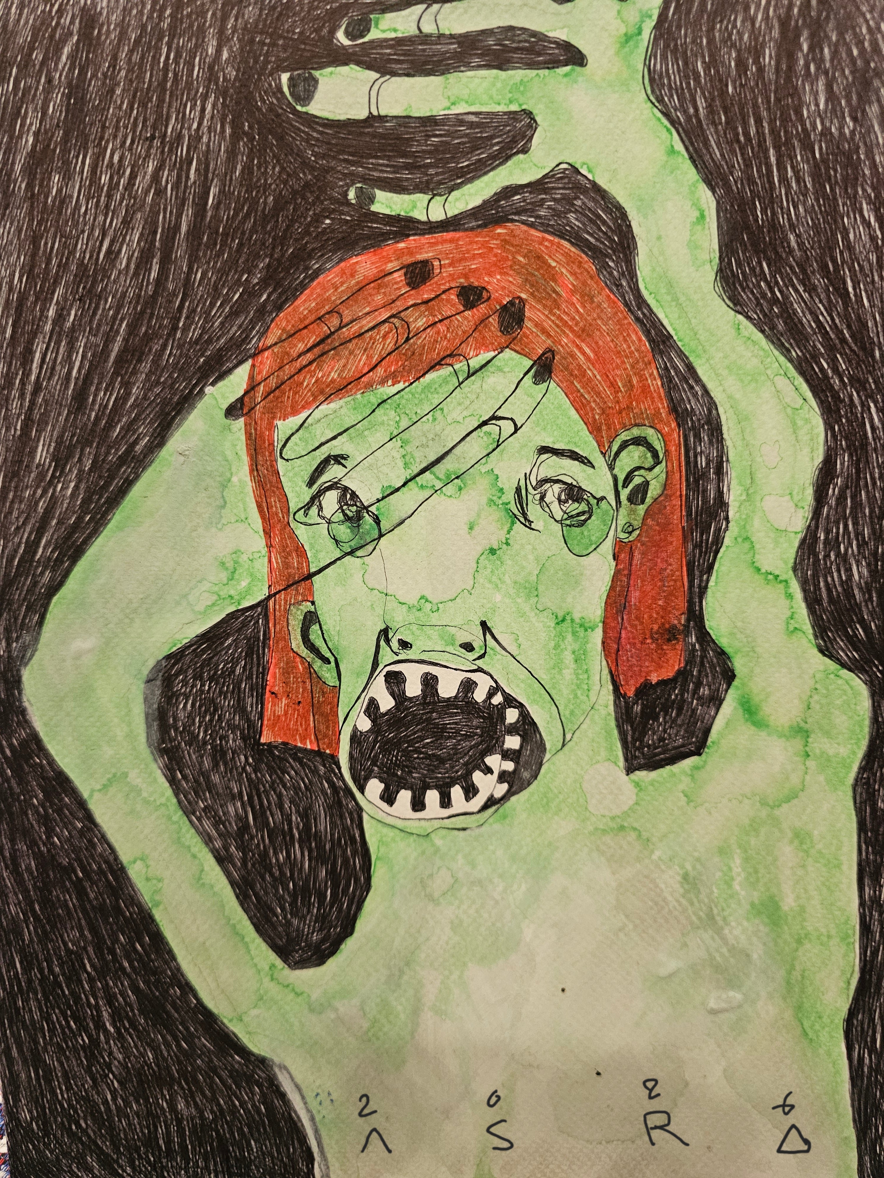 "Can You Dance in Sadness?" Painting
