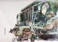 "Jeep" Painting