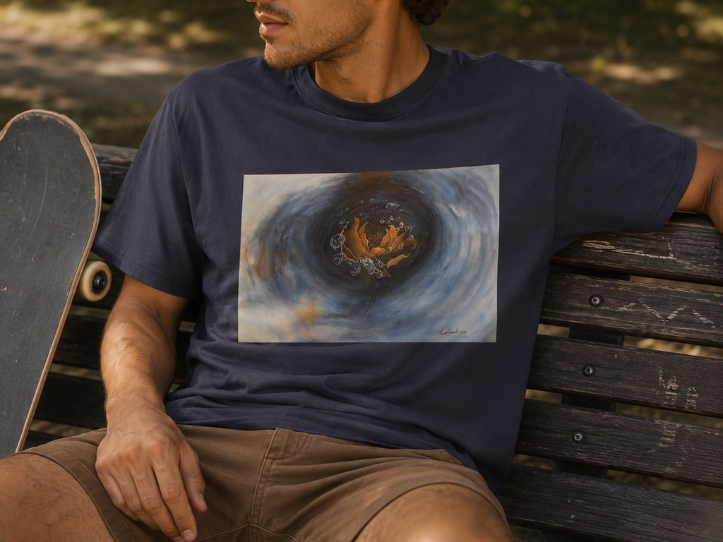 "Drift" Blue T-shirt