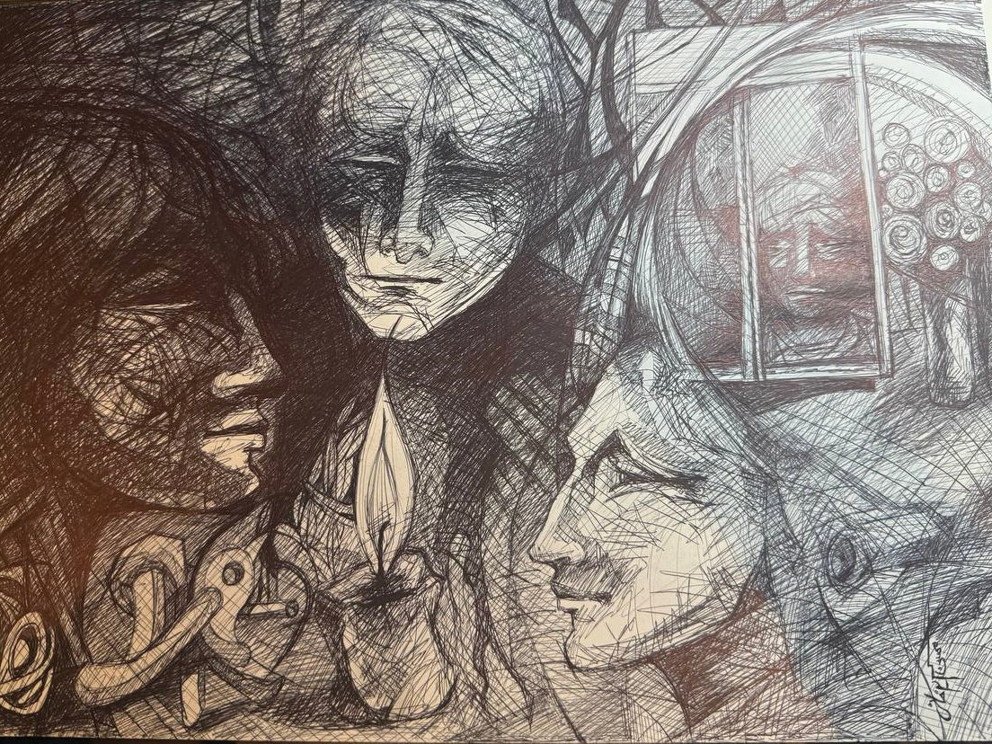 “Expressive 08” Original Painting