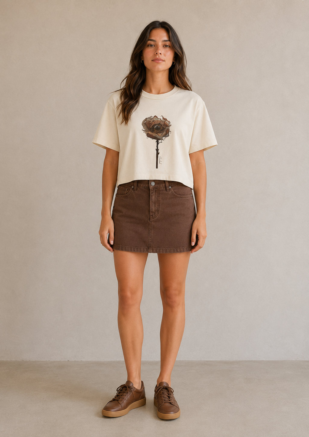 "The Gaze" Boxy T-shirt