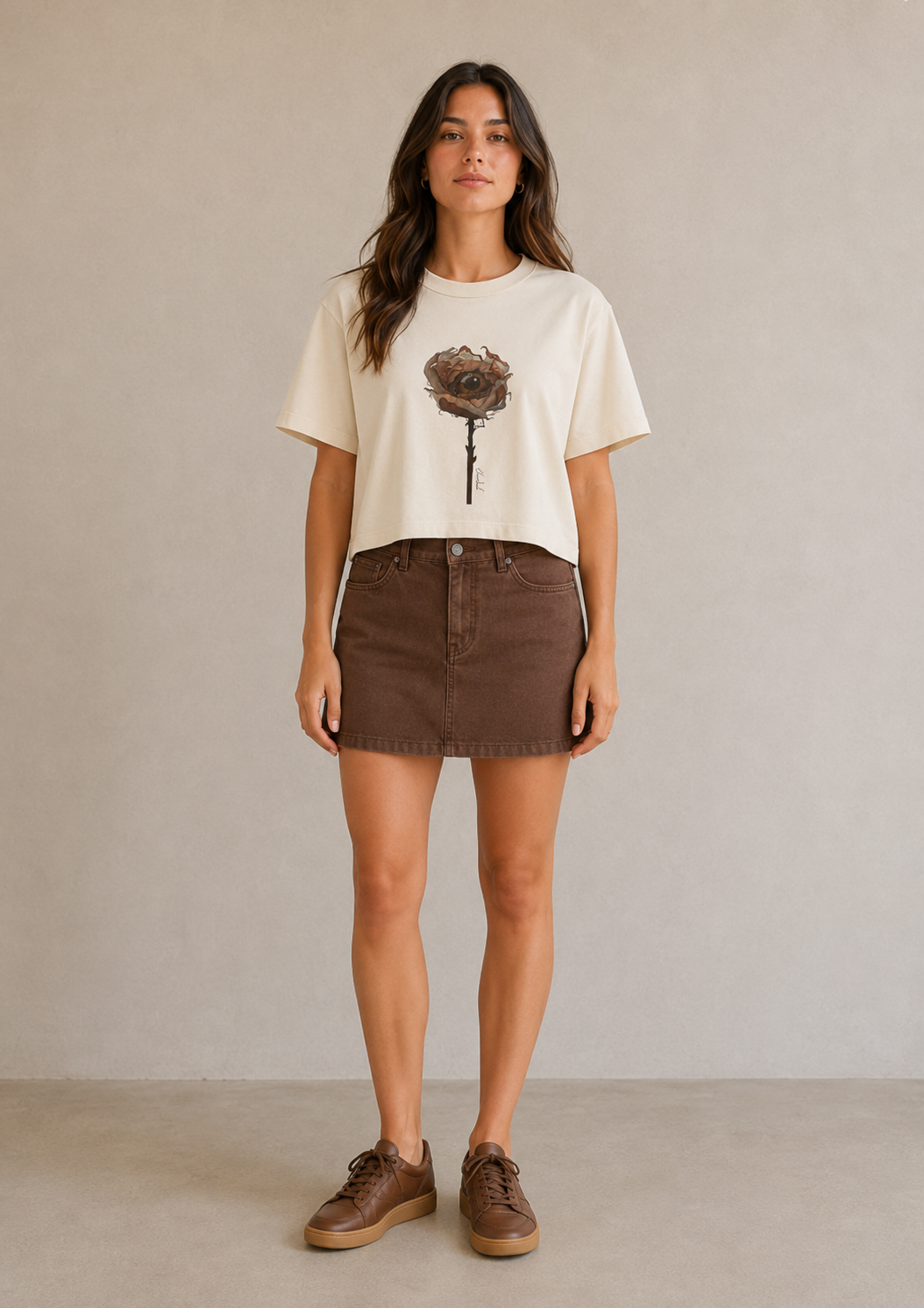 "The Gaze" Boxy T-shirt