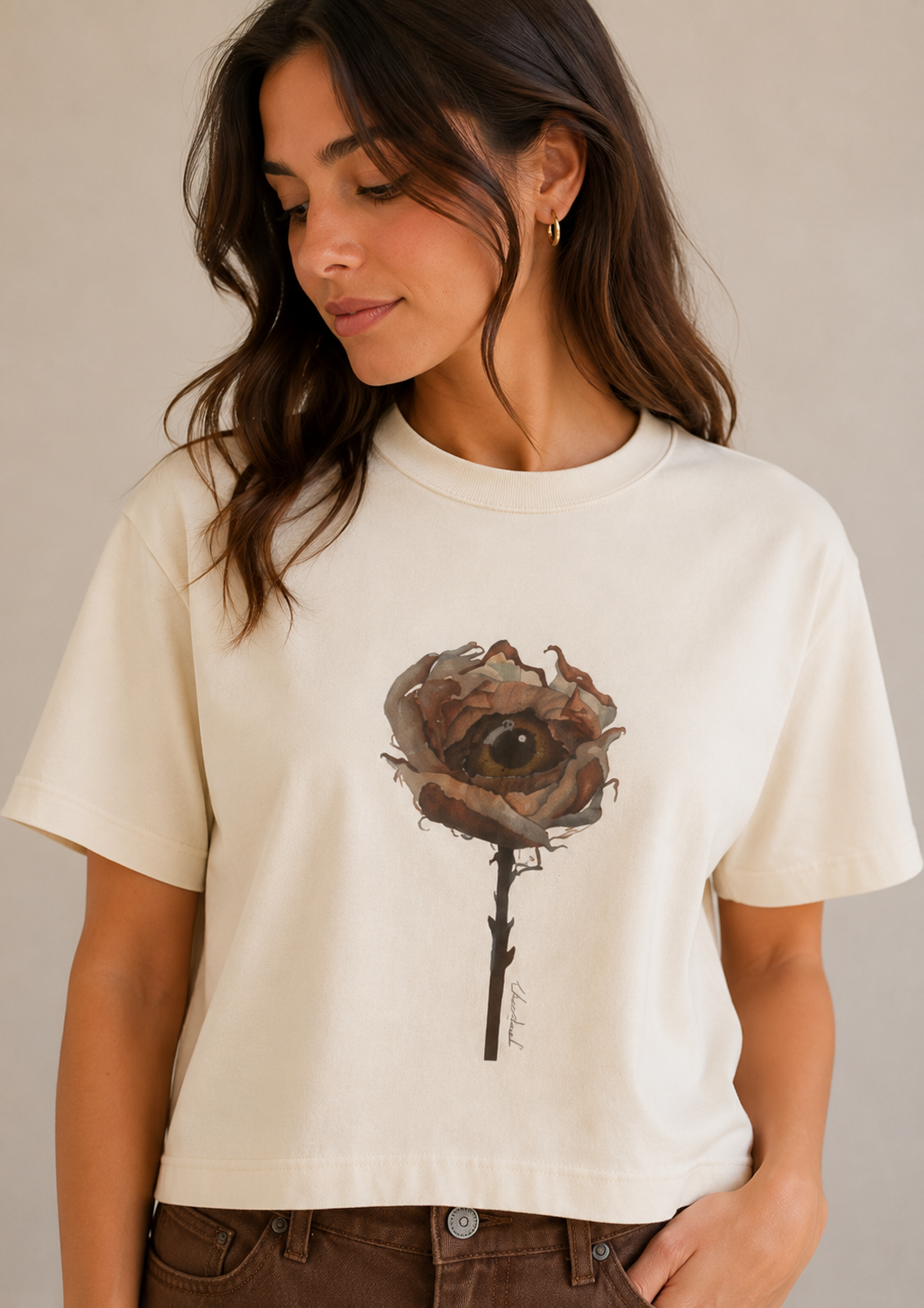 "The Gaze" Boxy T-shirt