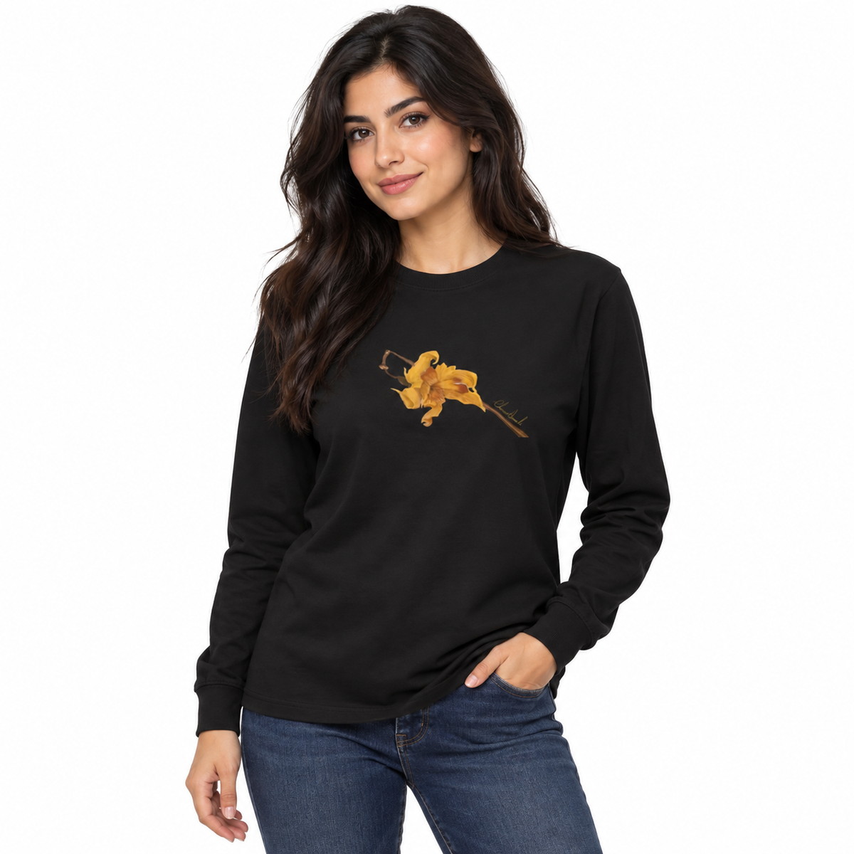“Everlasting Narcissus” Long Sleeve T-shirt