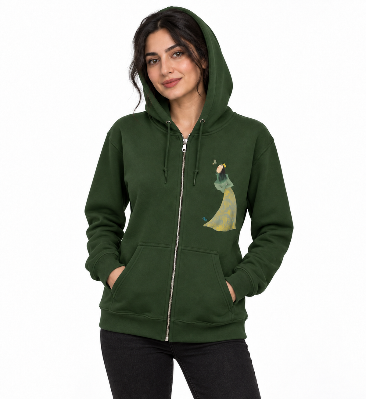 “Shad Dokht” Zip Hoodie