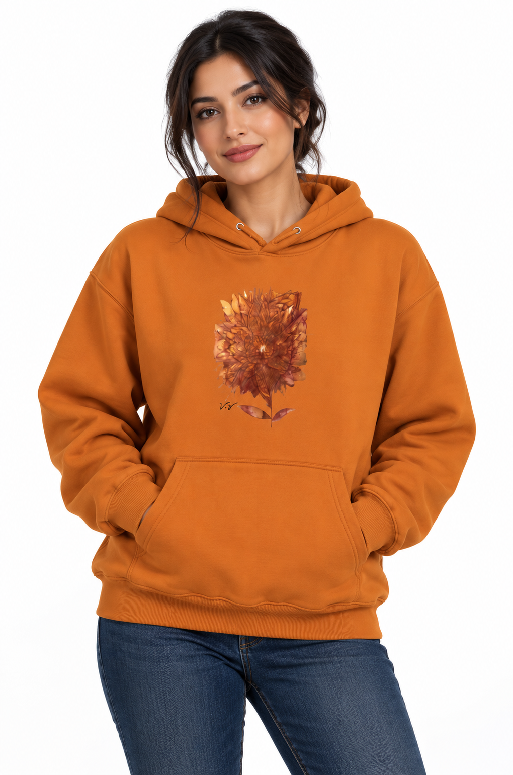 "Ember Bloom" Hoodie