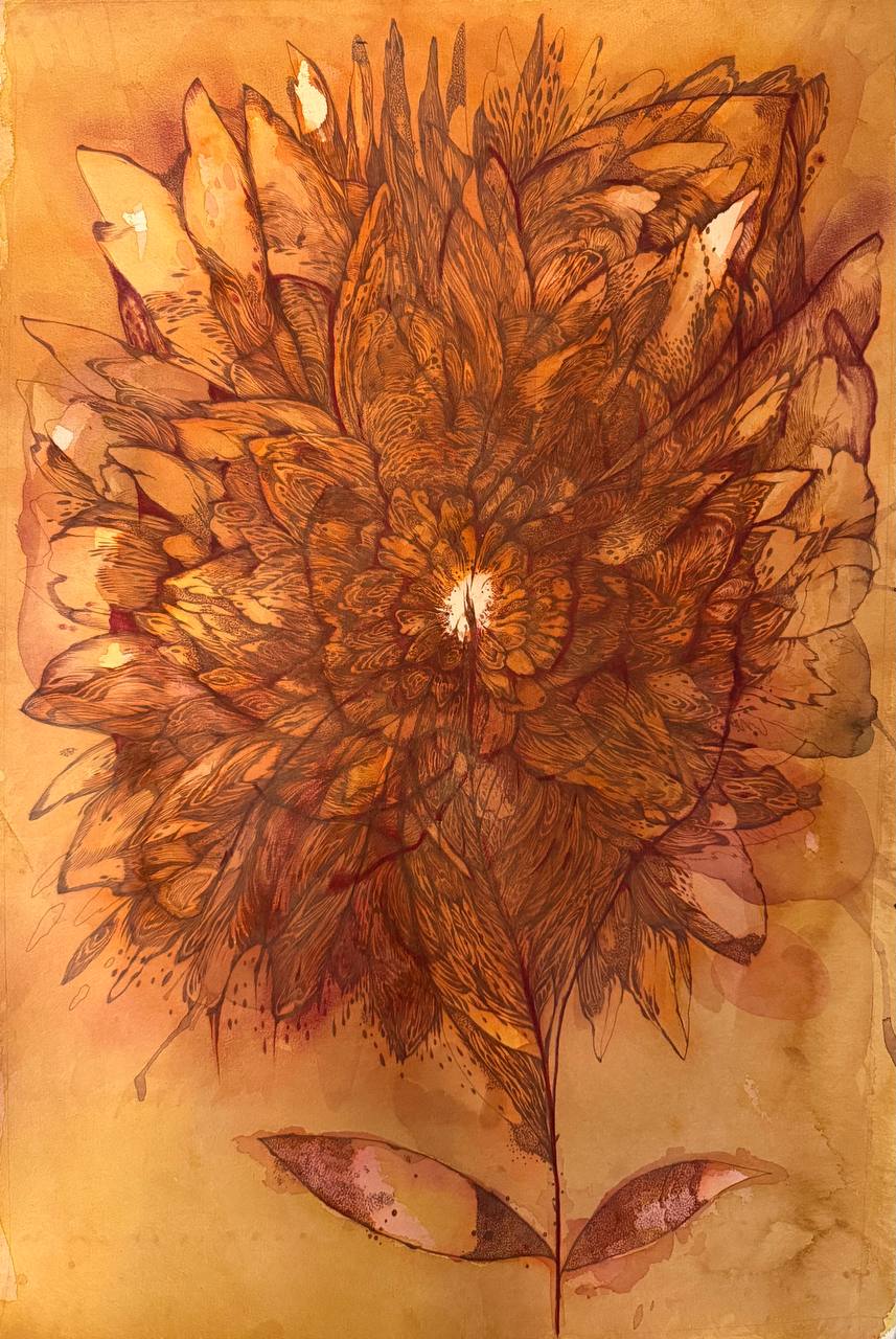 "Ember Bloom" Hoodie