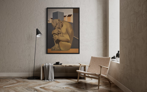 "Alienation 1" Framed Poster