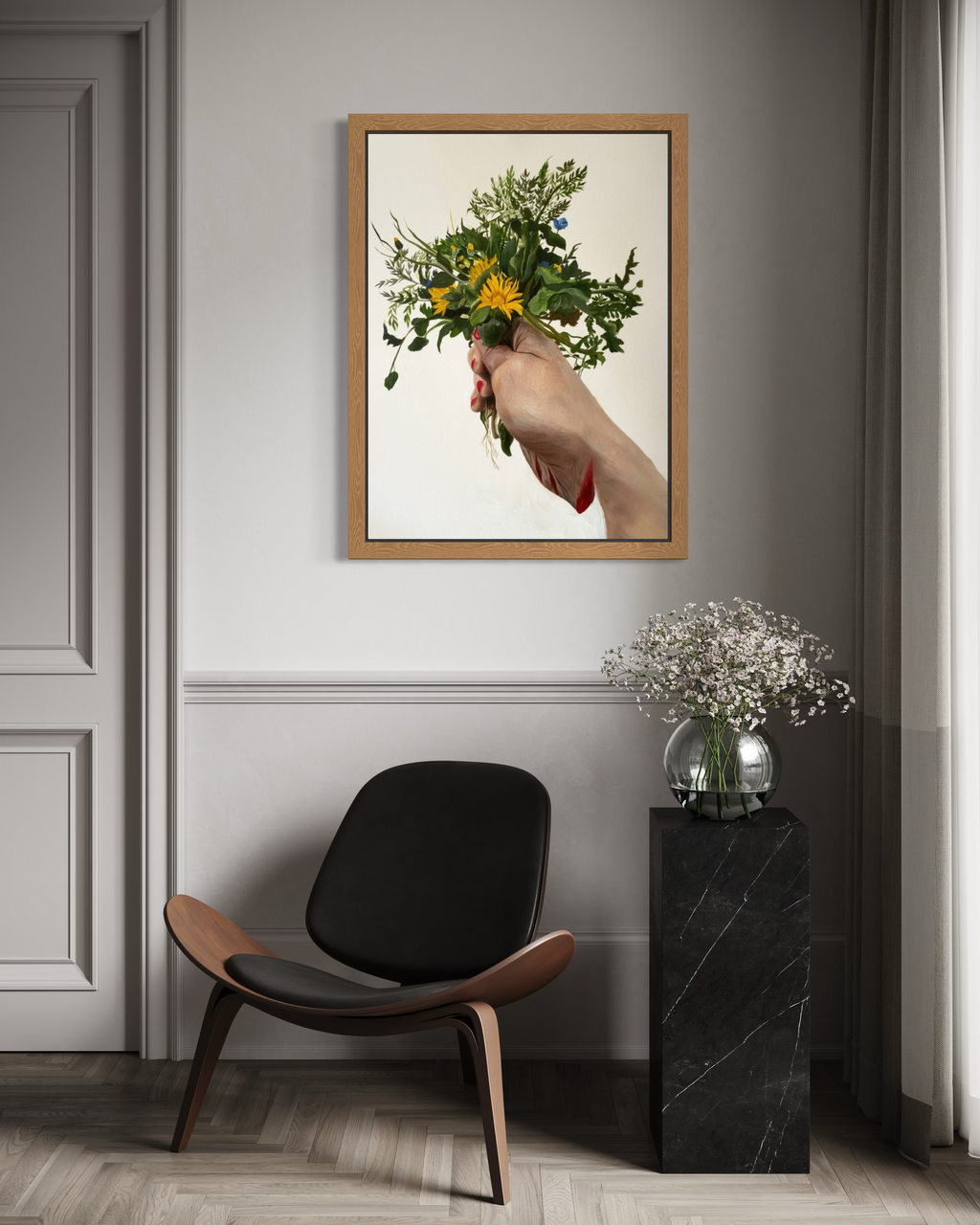 "Welled" Framed Poster