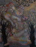 And We Have Persevered 01, original painting by Mahsa Karimi