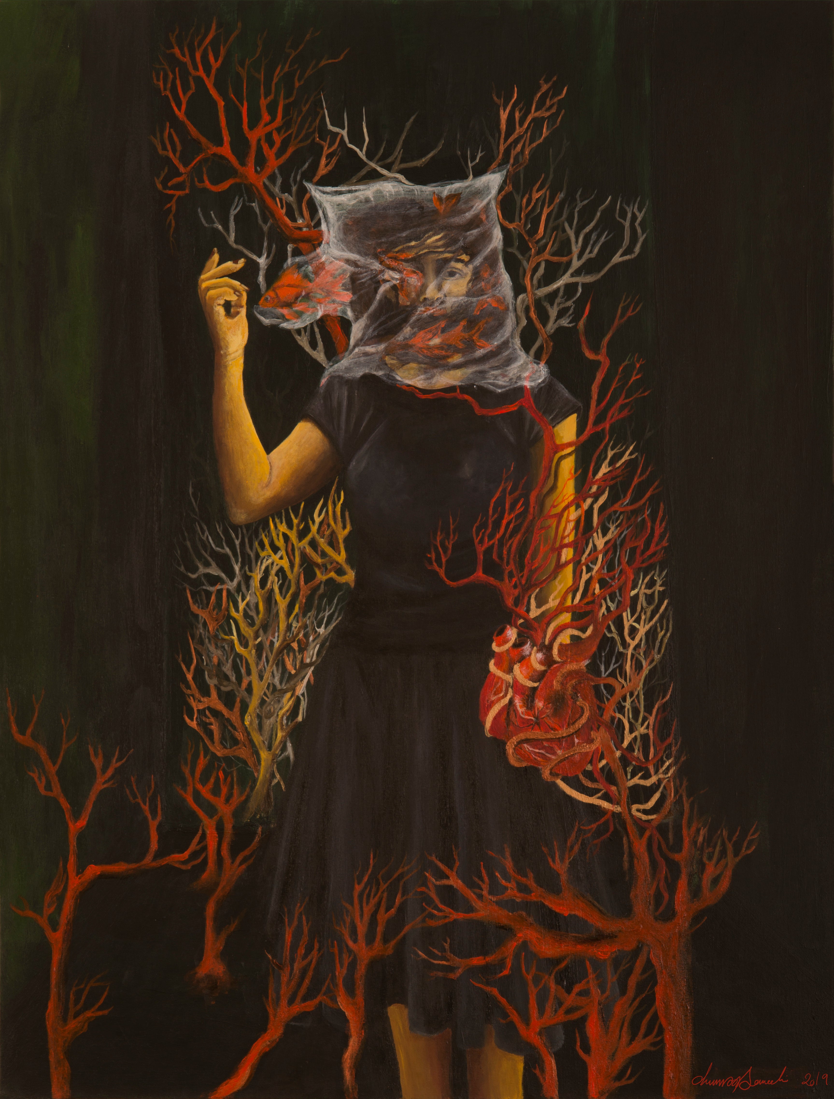 "Is Life Like This for Everyone?" Painting
