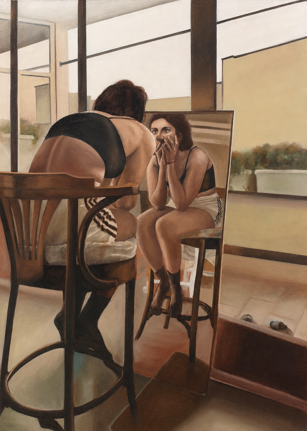 "Lisière" Painting