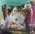 Untitled 13-MM, original painting by Mahin Monfared