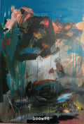 Untitled 15-MM, original painting by Mahin Monfared