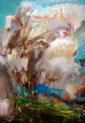 Untitled 16-MM, original painting by Mahin Monfared