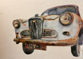 "Mashti Mamdali Car"  Framed Poster