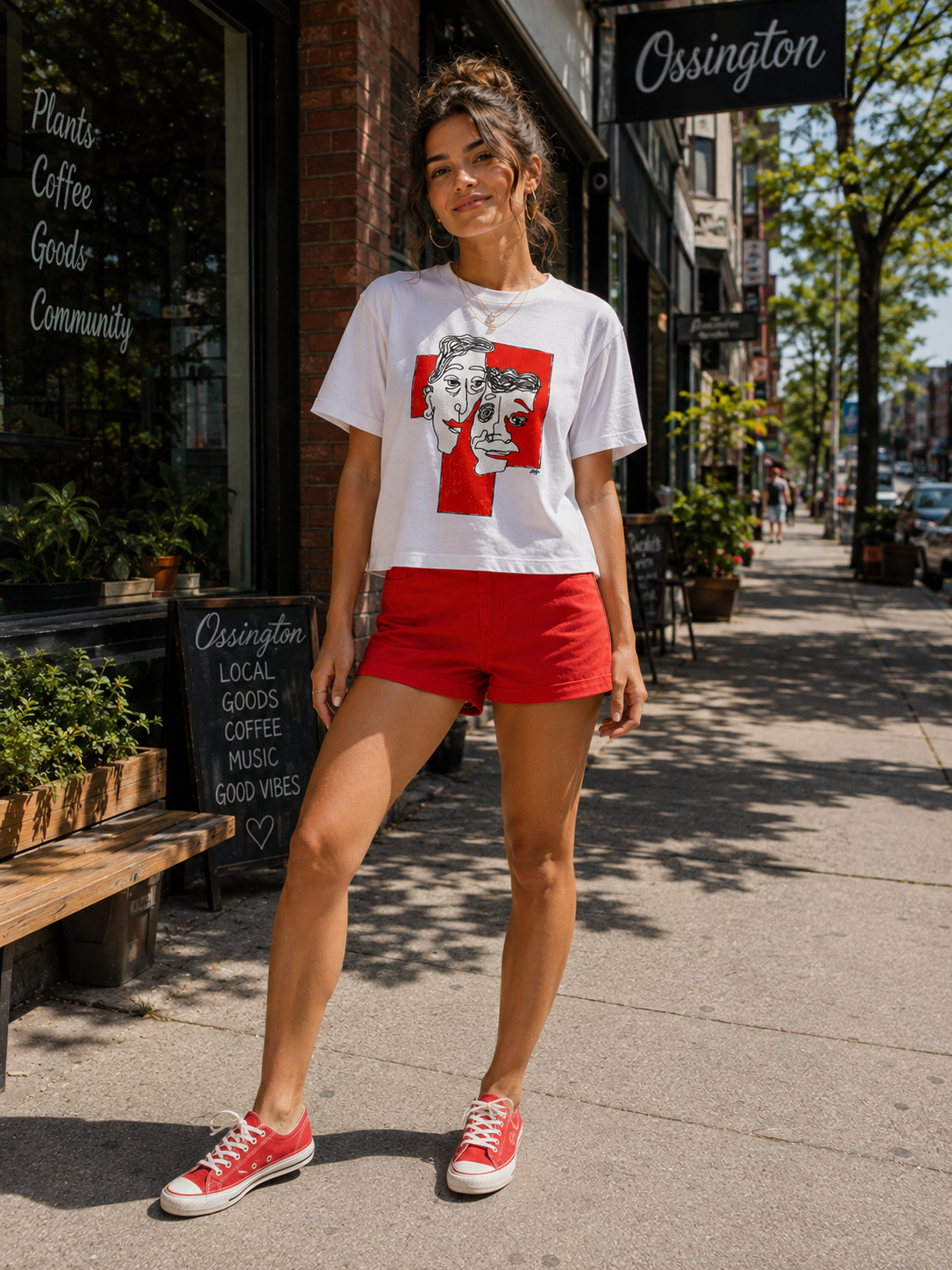 "Our Bond" Crop Shirt