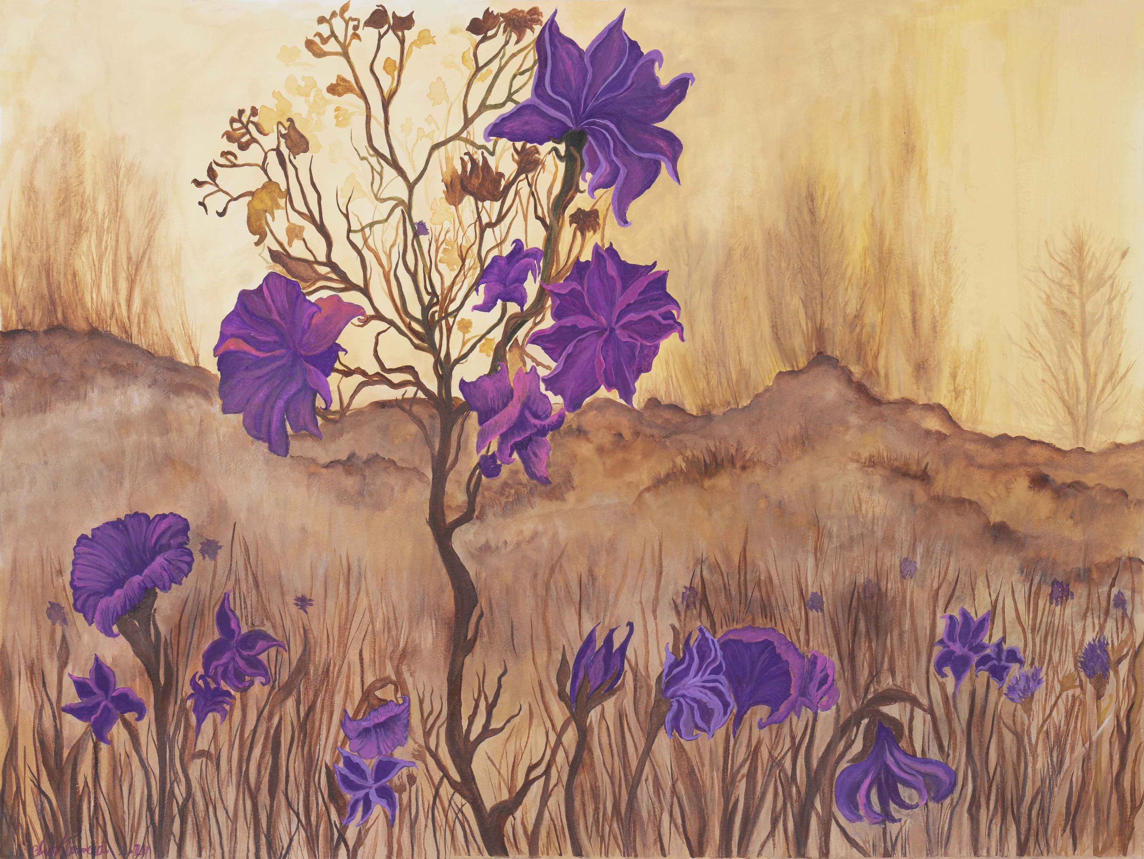 "Pretending" Painting