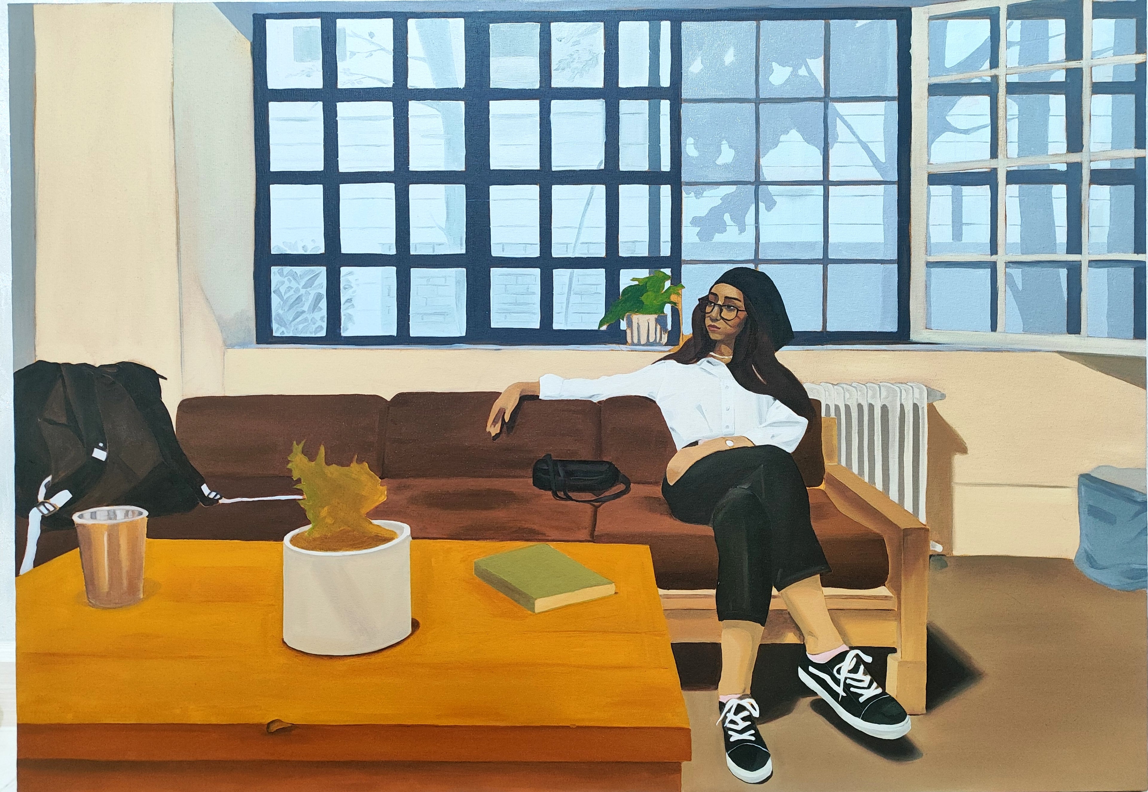 "Quietude 5" Print on Canvas