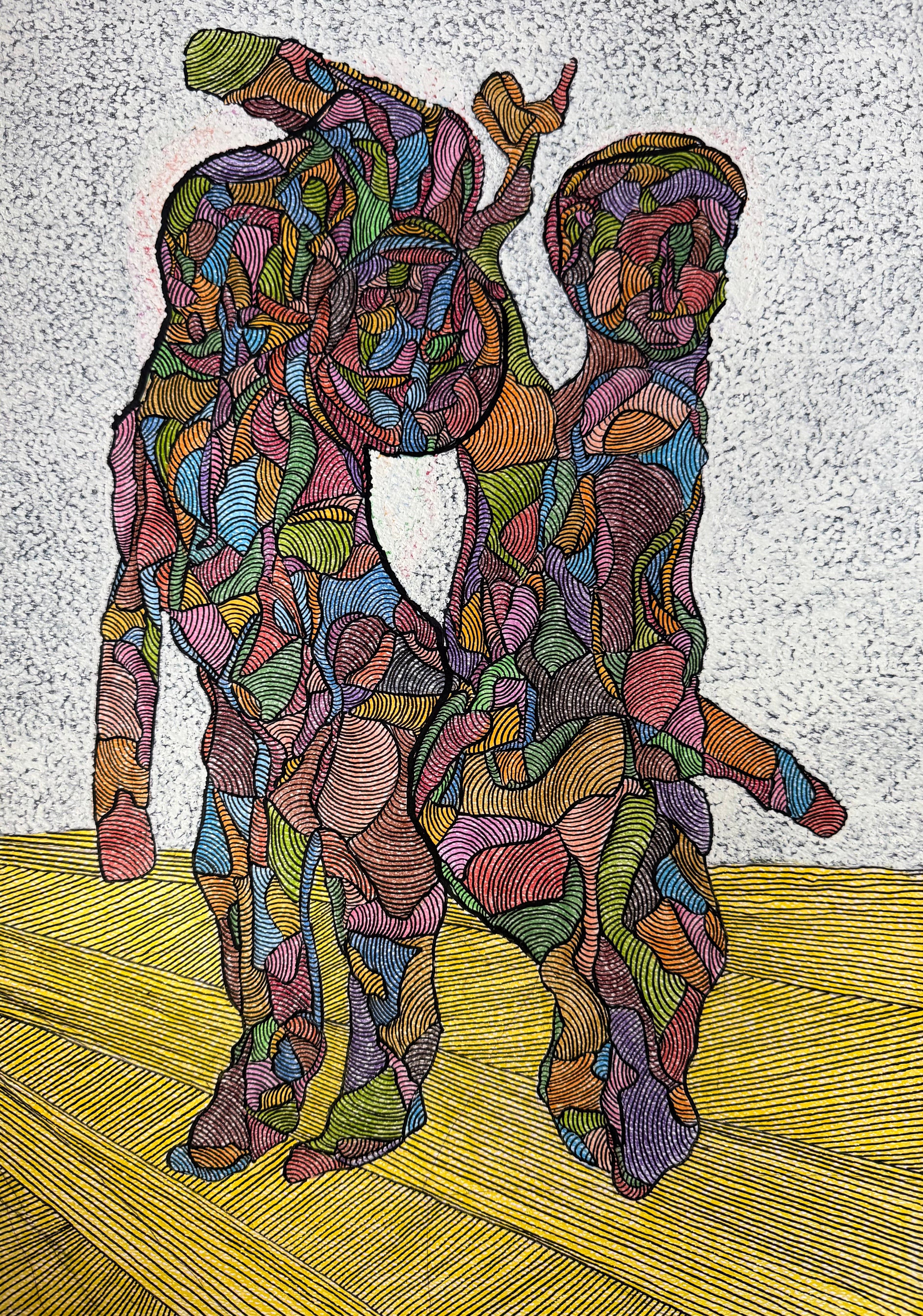 "Survivors’ Dance" Painting