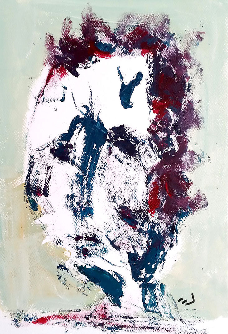 "The Old Bachelor" Painting