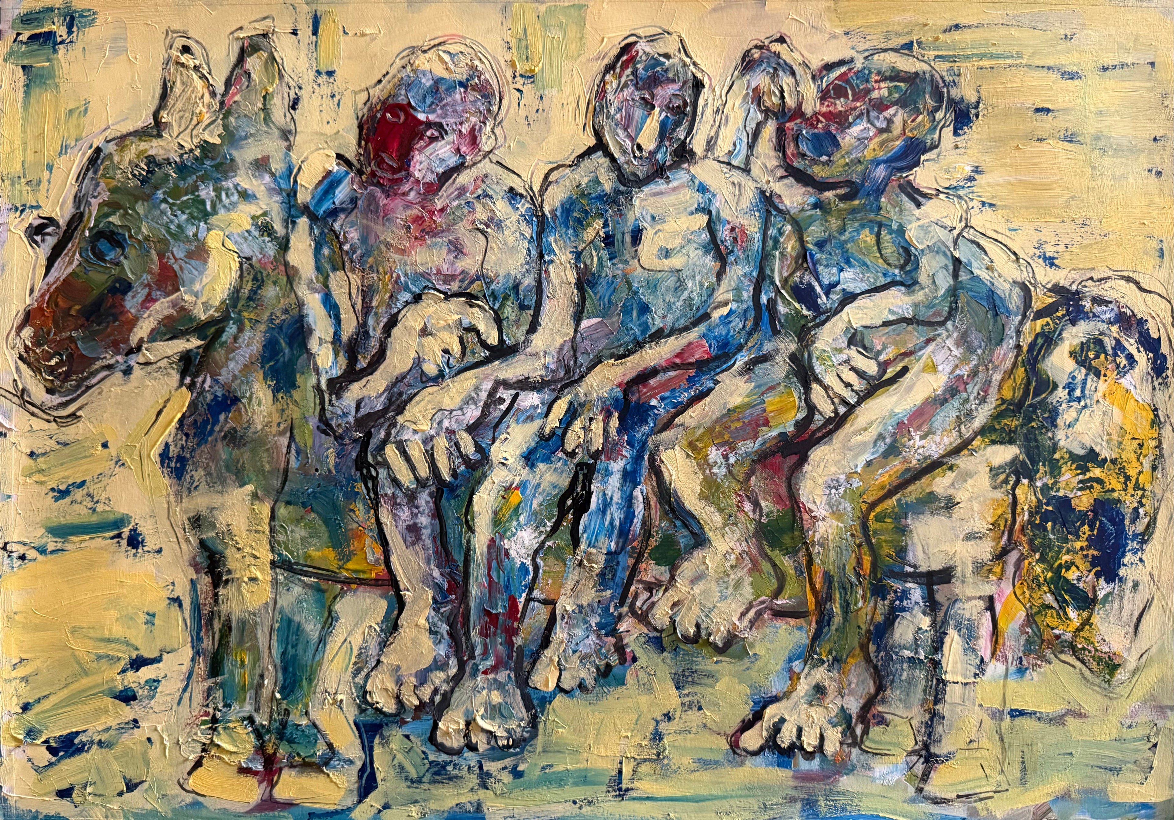 "The Outing" Painting
