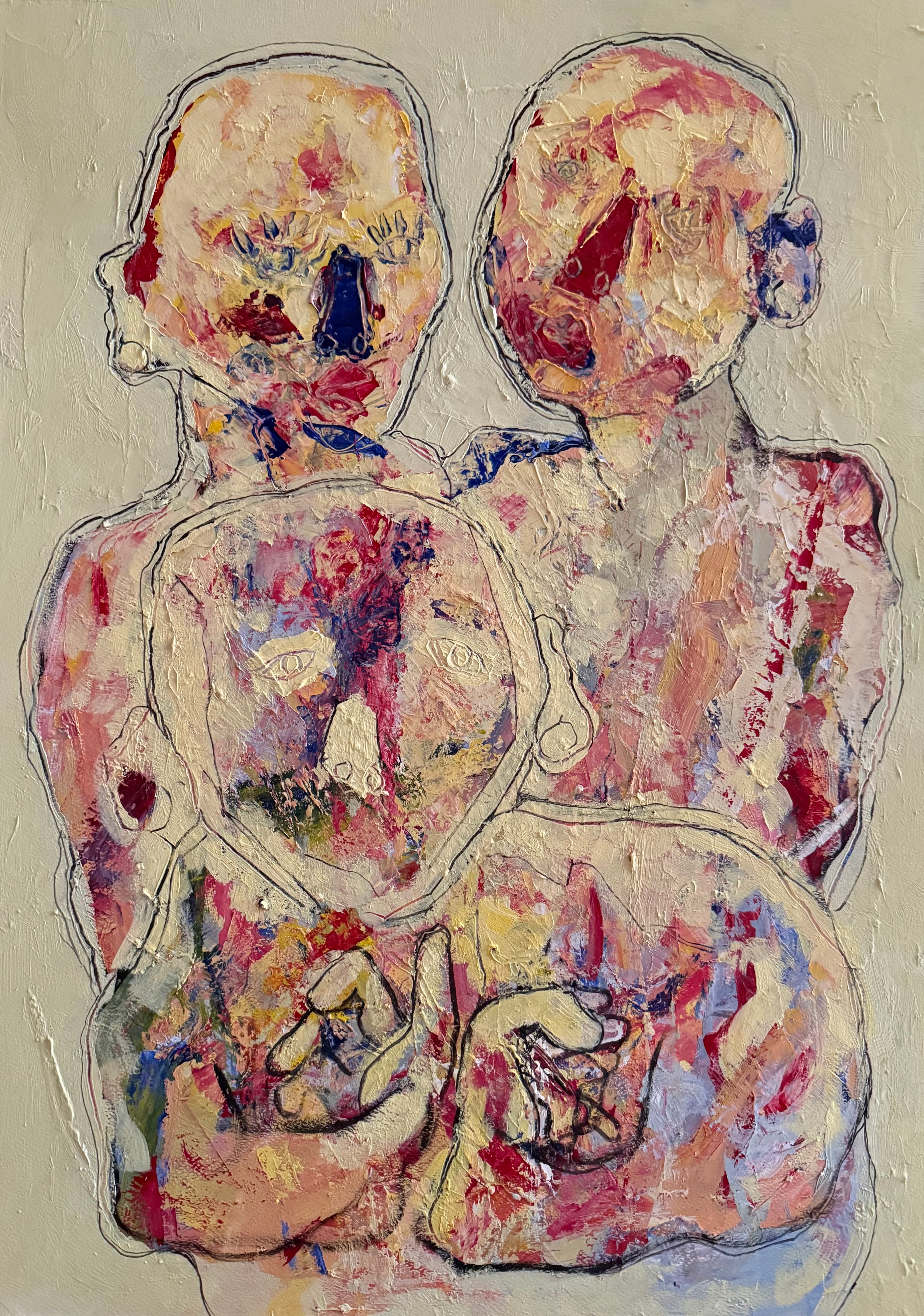 "Untitled 002" Painting