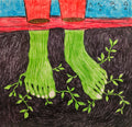 "We Will Be Green" Painting