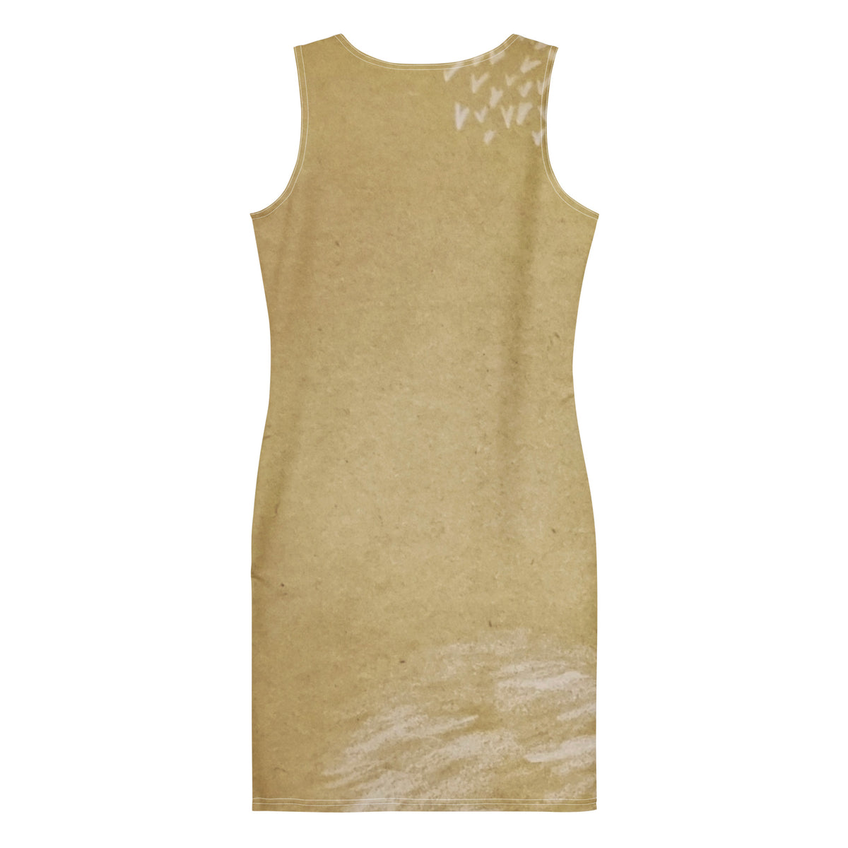 The Lonely and Trees bodycon dress, wearable art by Paeez Khorsand, view 2