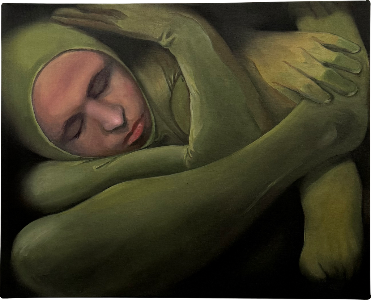 No One, Series 3, original painting by Ehsan Gholami