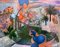 Untitled 02-EH, original painting by Elahe Hooshmand