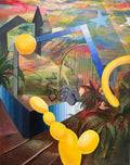 Untitled 11-EH, original painting by Elahe Hooshmand