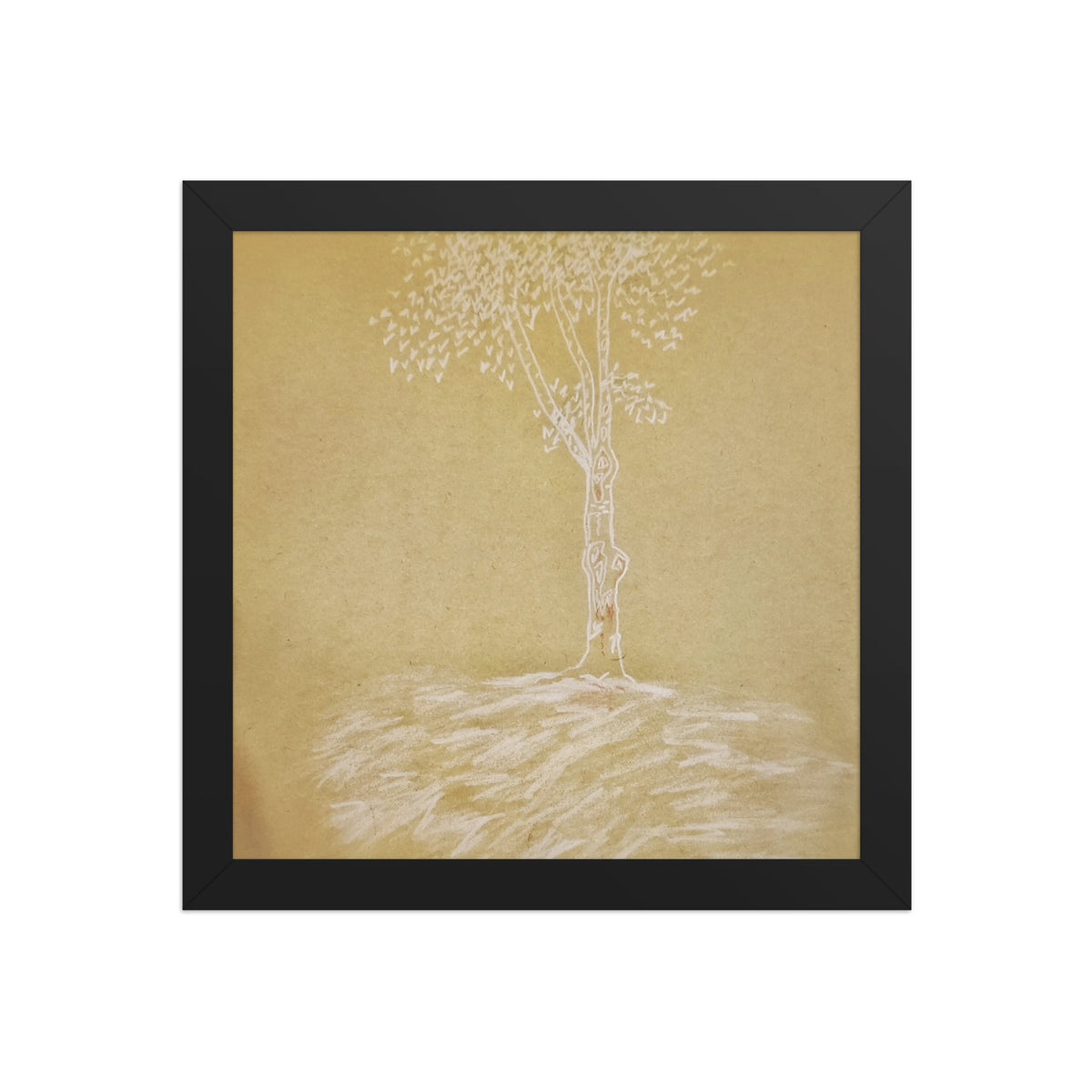 The Lonely and Trees No.3, framed poster by Paeez Khorsand, view 3