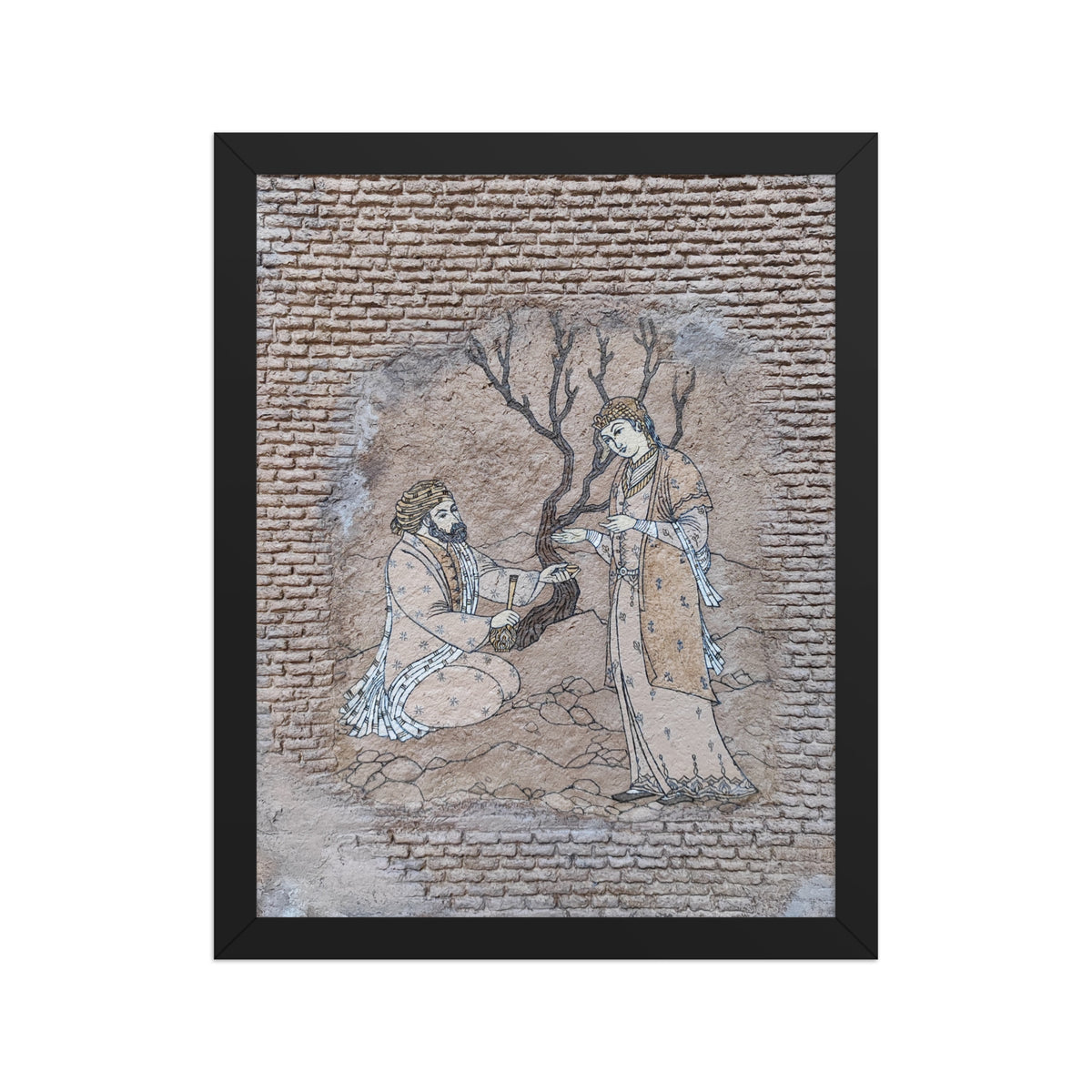 Untitled 004, framed poster by Maryam Ghazvineh, view 3