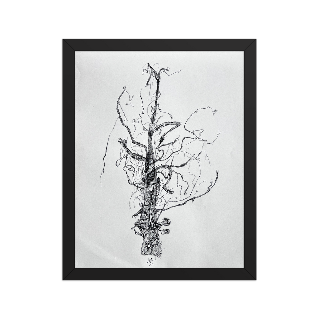 Hidden Network, fine art poster by Fariba Bahrami, view 6