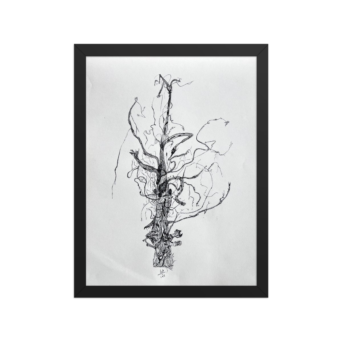 Hidden Network, fine art poster by Fariba Bahrami, view 7
