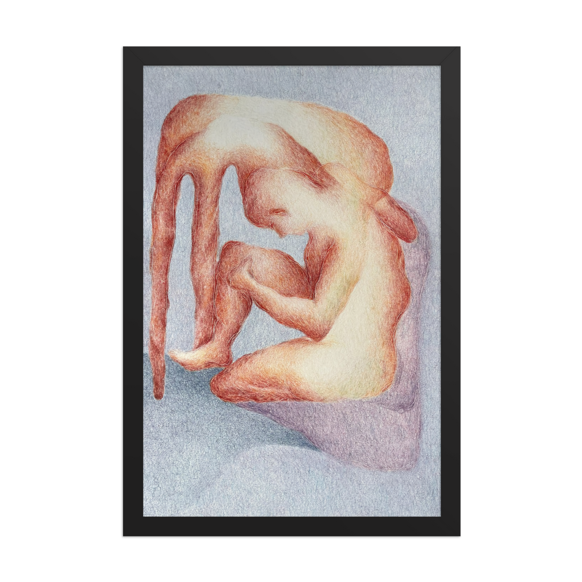 Dissolved, framed poster by Asal Ramezani, view 5