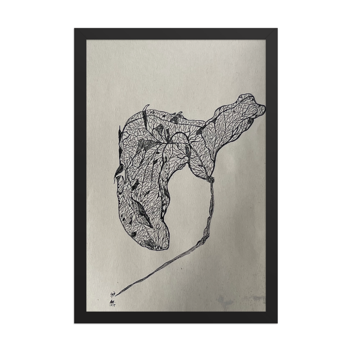 Wabi-Sabi, fine art poster by Fariba Bahrami, view 7