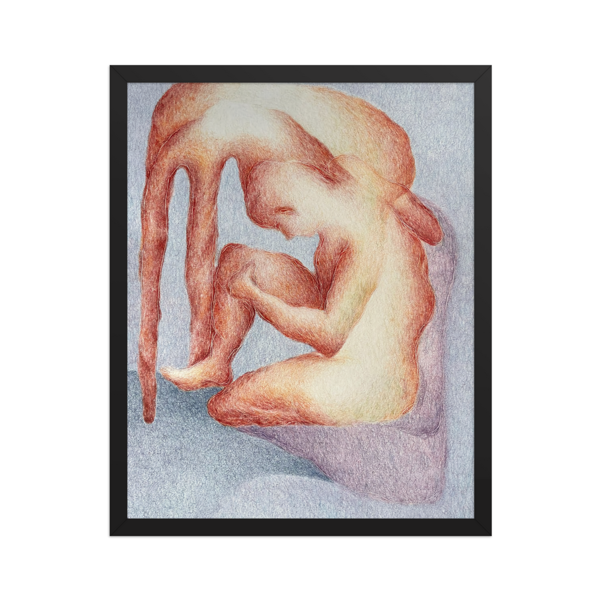 Dissolved, framed poster by Asal Ramezani, view 6