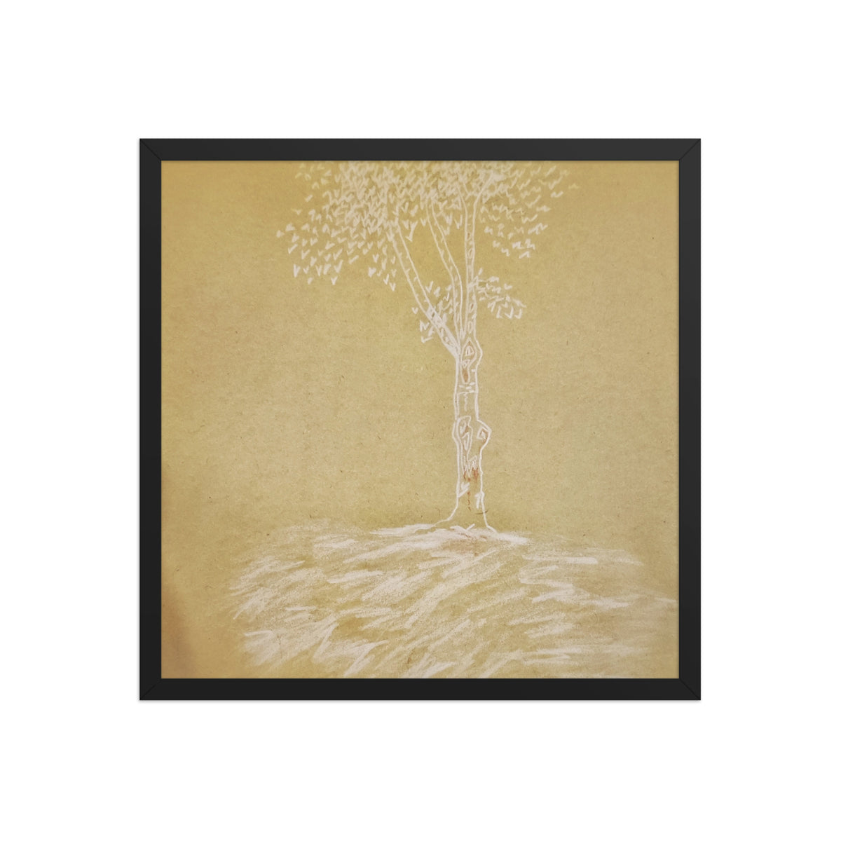 The Lonely and Trees No.3, framed poster by Paeez Khorsand, view 4