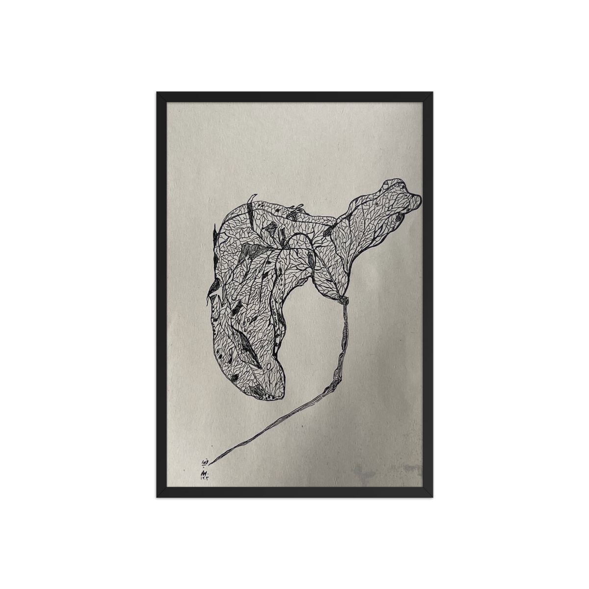 Wabi-Sabi, fine art poster by Fariba Bahrami, view 5