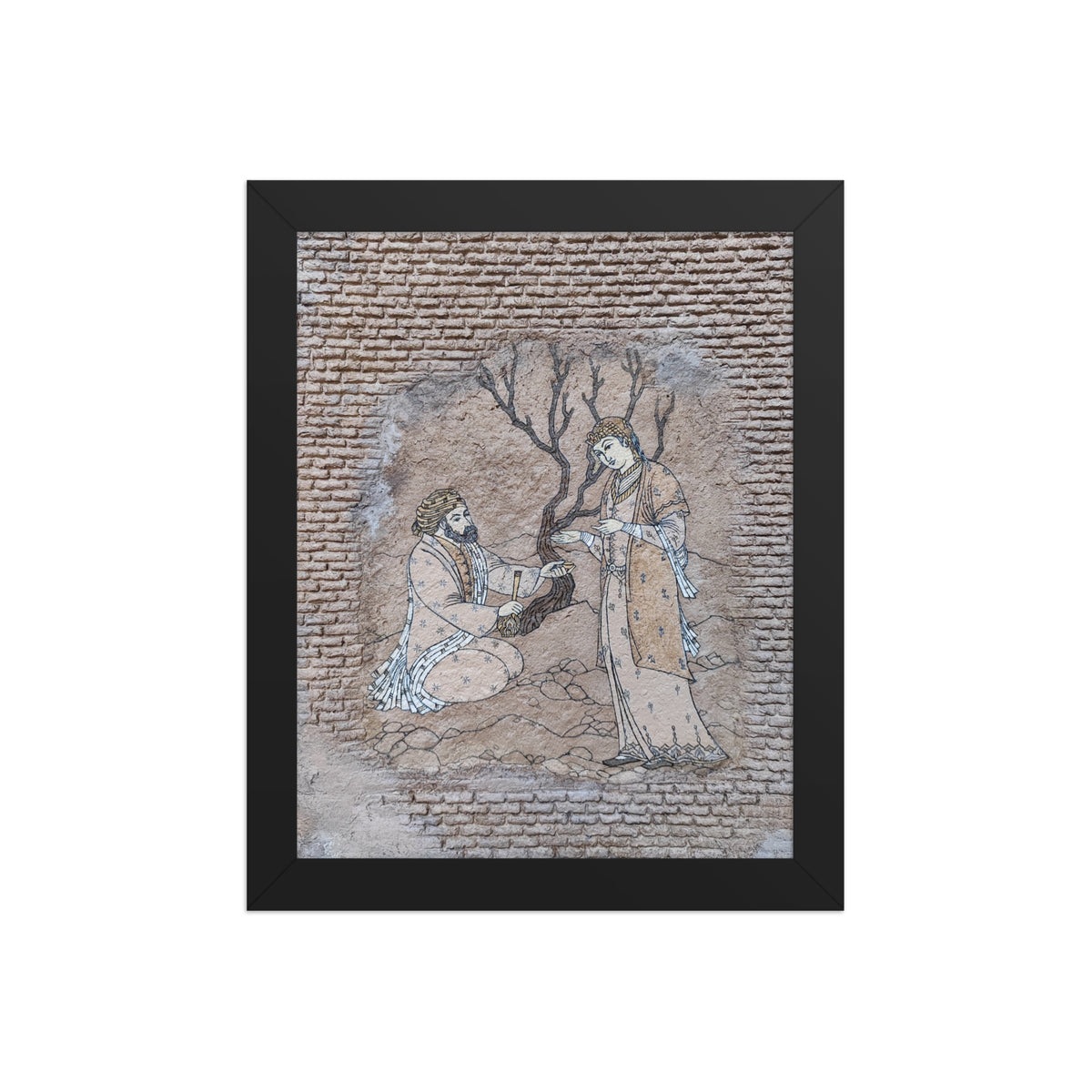 Untitled 004, framed poster by Maryam Ghazvineh, view 2